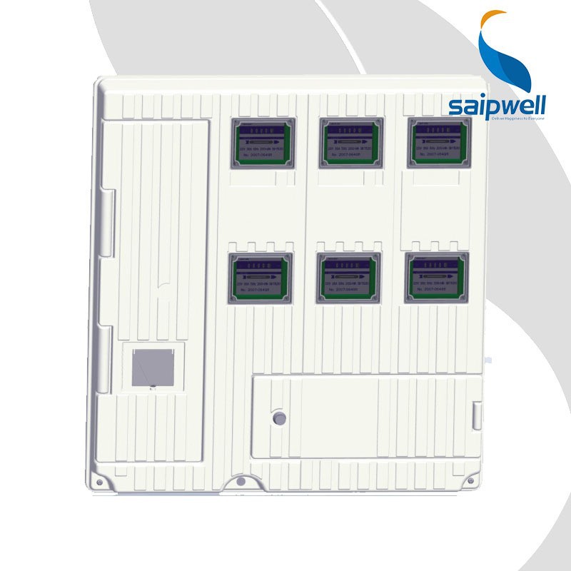 SAIP/SAIPWELL New Product Six Units SINGLE PHASE MECHANICAL ELECTRIC METER