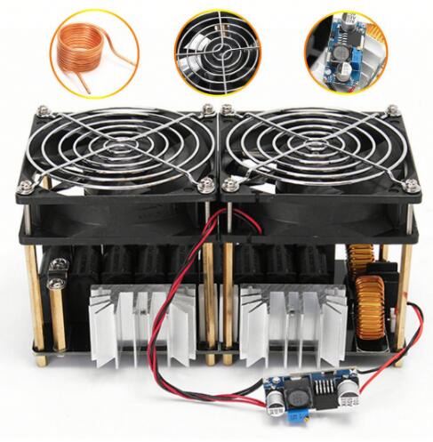 2000W ZVS Induction Heating Board induction heater Module Flyback Driver Heater Good Heat Dissipation 180*90*80mm + Coil Mayitr