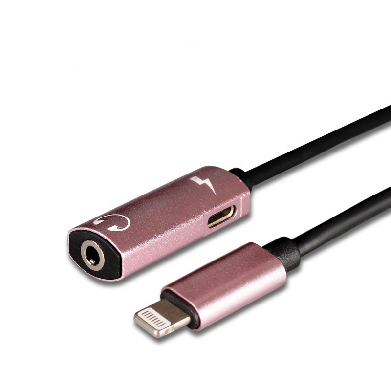 Multiple I8 wiring aluminum alloy double lightning wiring charging listening to music factory direct sales