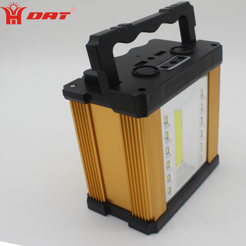 Multifunctional COB LED light aluminum Smart solar lighting system with mobile and lamps