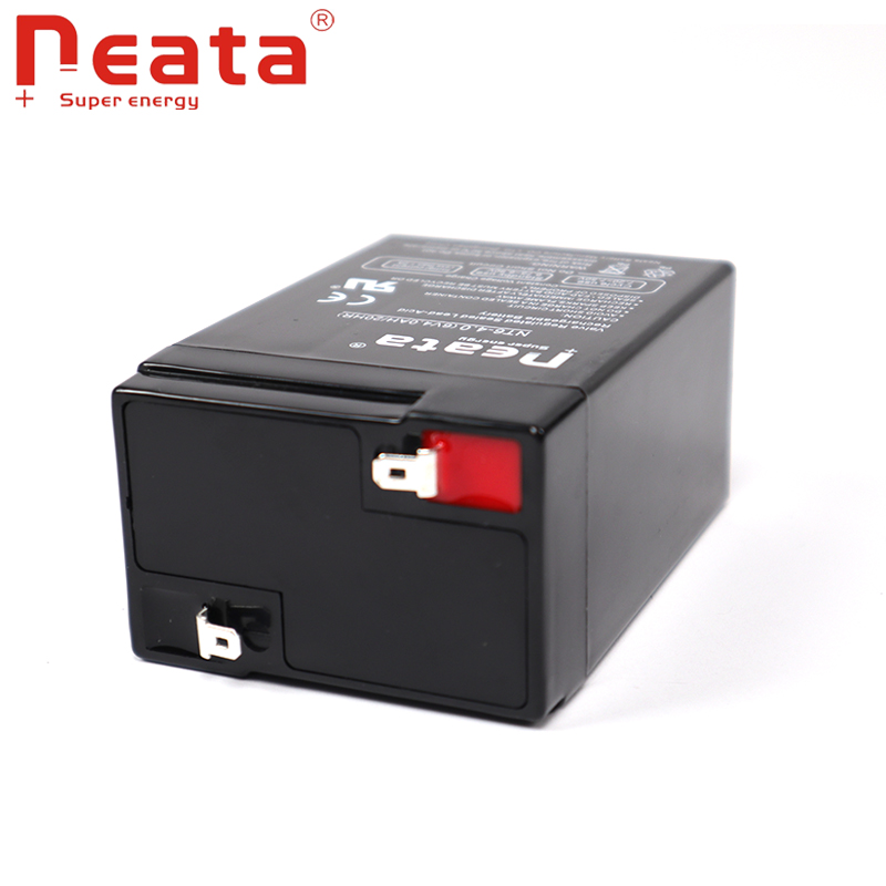 NEATA 6v 4ah rechargeable lead acid UPS battery, lead acid toy electric car battery
