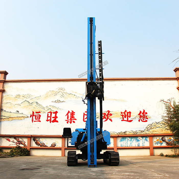 Multifunction full hydraulic solar pile driver for sale