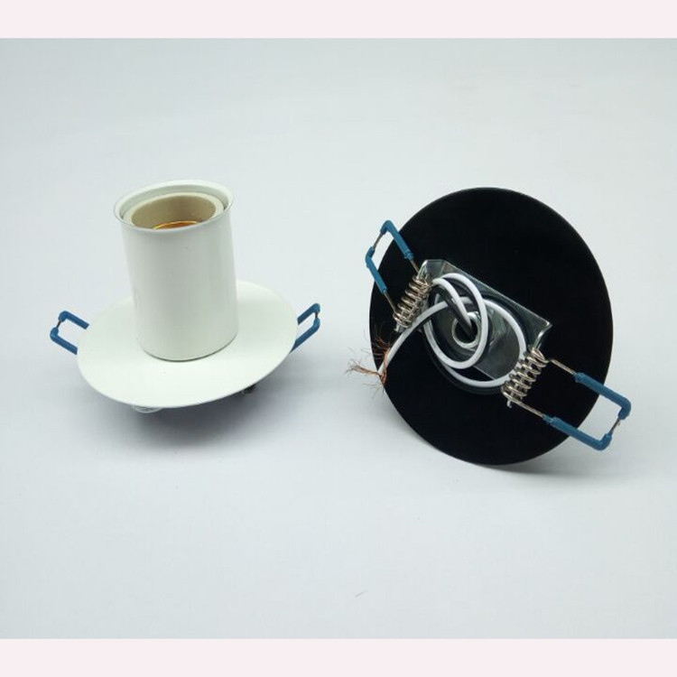 White black Ceiling E27 holder Base Socket