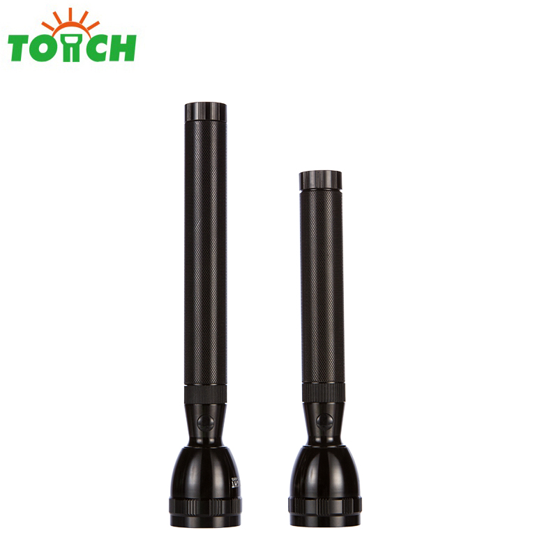 1 D 2 D 3 D Big size kit rechargeable led Hand flashlight long range led hand torch for searching hunting