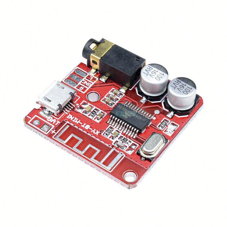 Mini MP3 Blue-tooth BLE 4.1 Lossless Decoder Stereo Output Board Car Speaker Amplifier Module Circuit Board Module 3.7V 5V