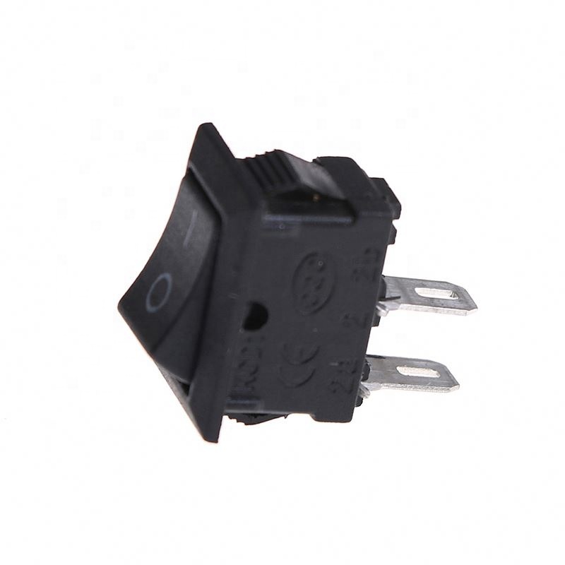 10*15MM Rocker Switch Small Black Rocker Switch KCD1-11 250VAC/3A 6A 125V AC 2P Switches