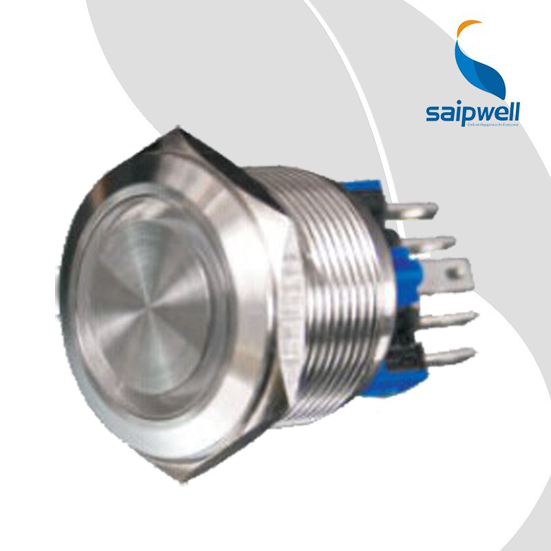 SAIP/SAIPWELL Mechanical 12mm 6 pin push button switch