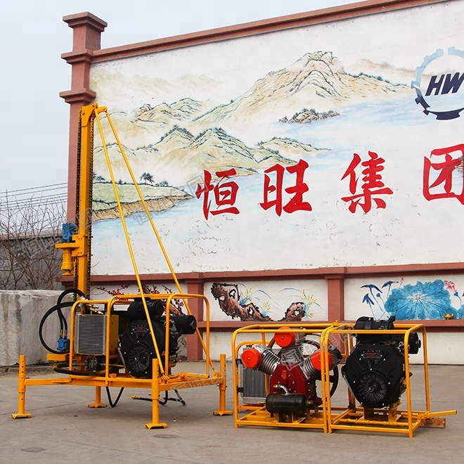 Water well hydraulic drilling machine rig portable machine rig