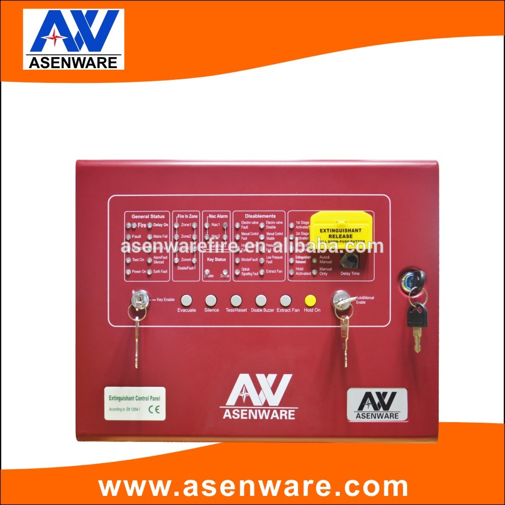 Fire extinguisher Gas release Automatic Control Panel