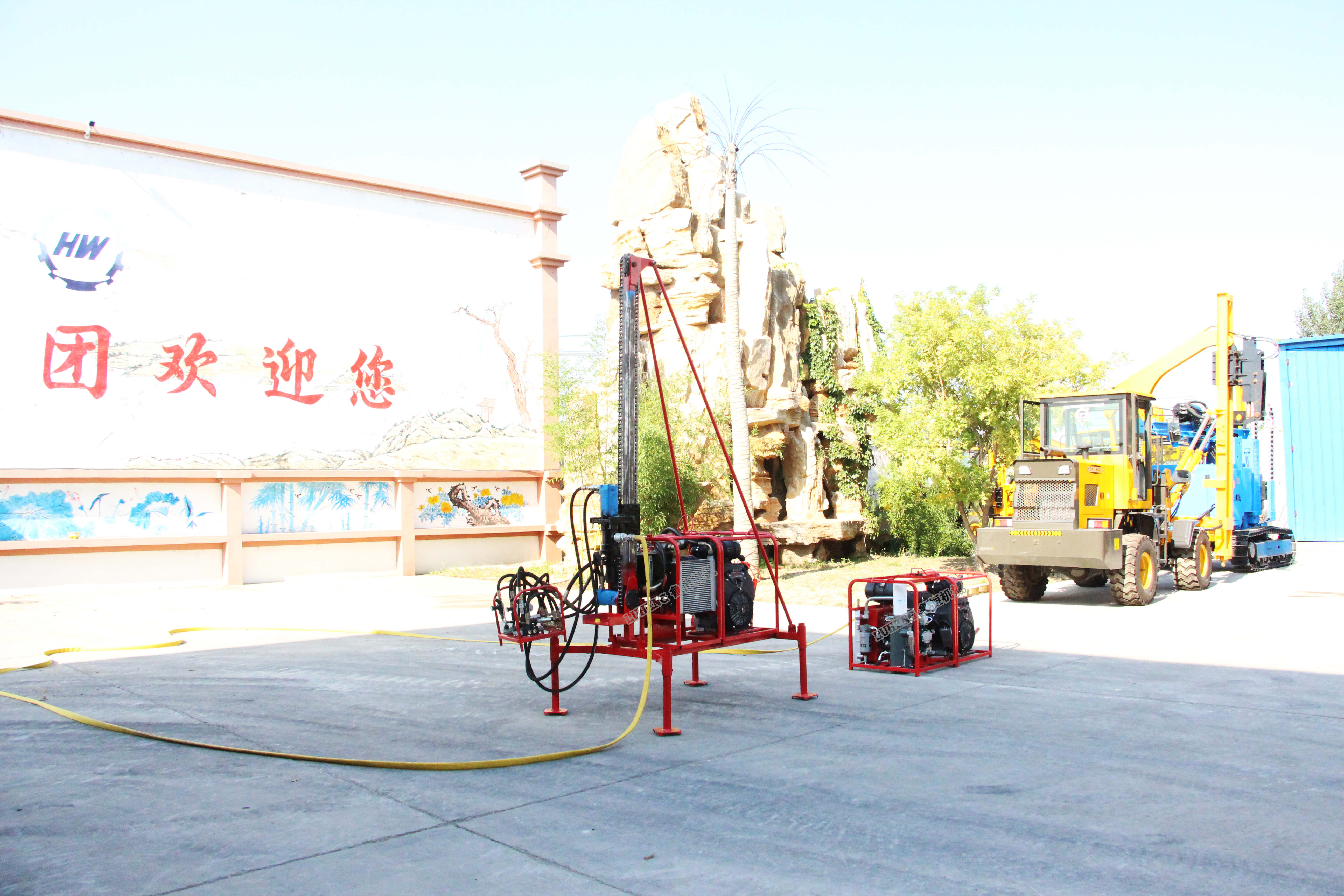 HW-S30 Seismic hammer Portable Drilling machine (including air compressor)