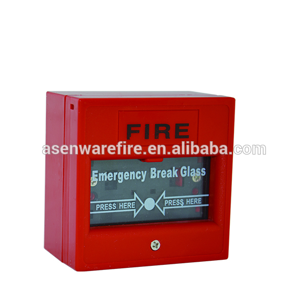 New products fire alarm break glass Fire Manual Call Point with cover