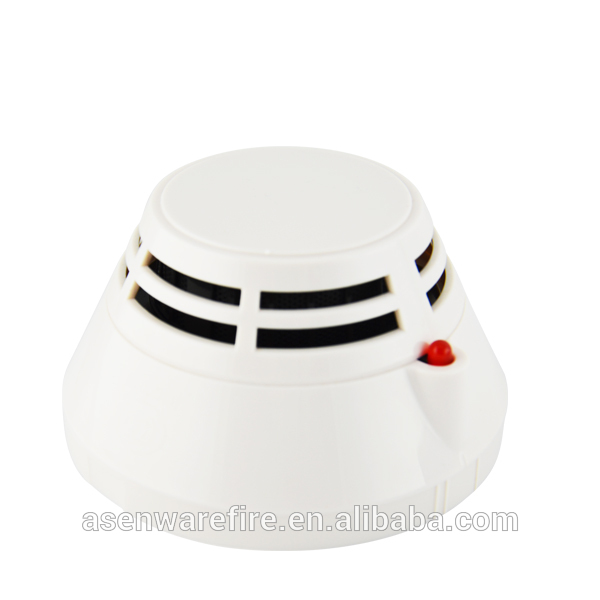 Top brand asenware model AW-ASD2188 photoelectric smoke detector with non-polarity 2wire bus addressable system