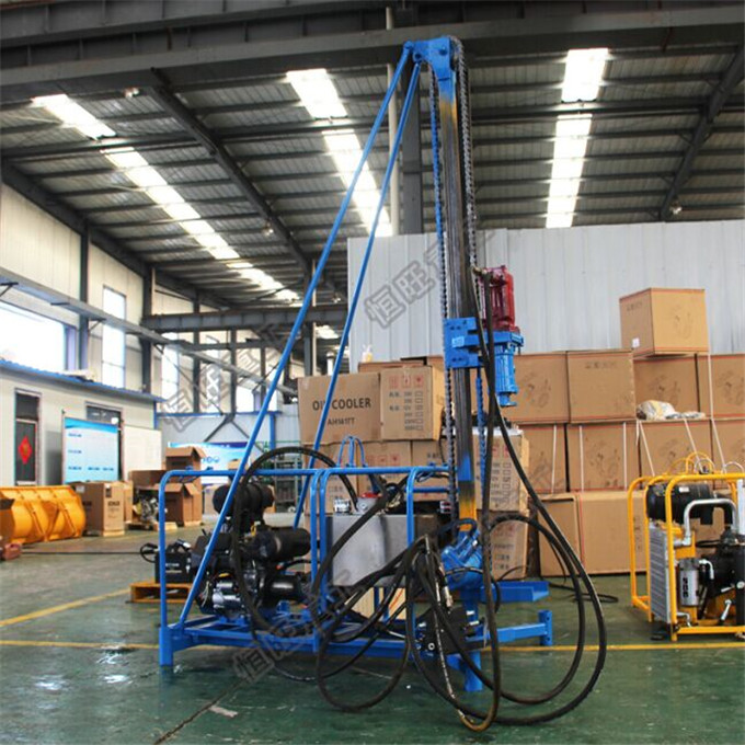 Small water well soil/ hard rock drilling machine
