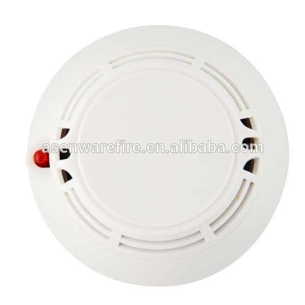 Very new intelligent photoelectric multisensor detector,2 wire factory addressable photoelectric smoke and heat detector