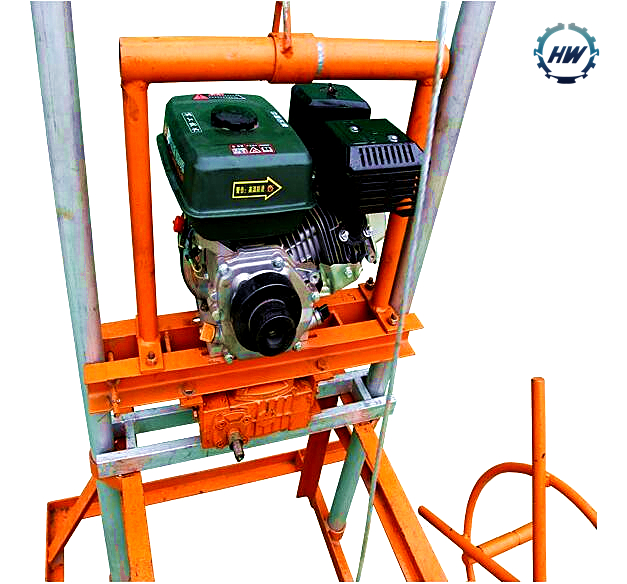 80M depth Portable Cheap Small water well drilling rig machine