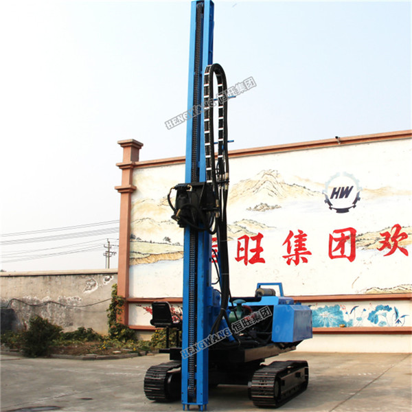 6m length Hydraulic Hammer Pile Driver For Steel Post Installation