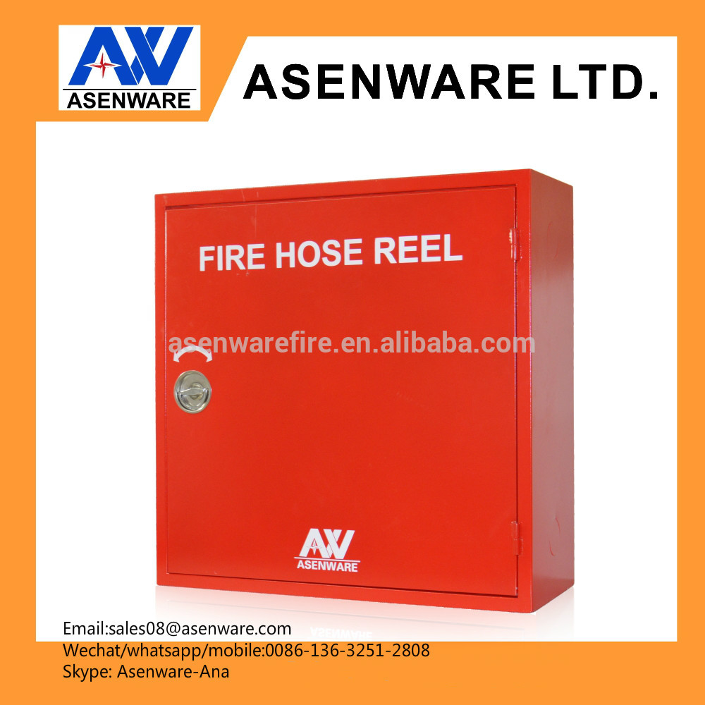 Manual/Automatic swing fire hose reel cabinet 19 or 25mm