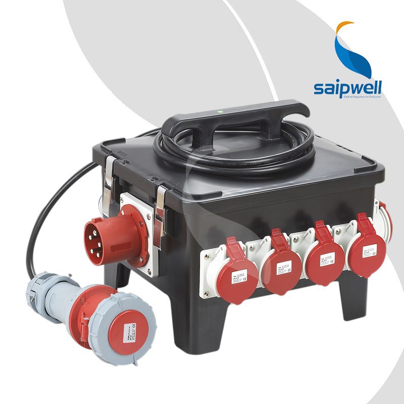SAIP/SAIPWELL New Waterproof Combination Distribution Box Power Mobile Socket Box
