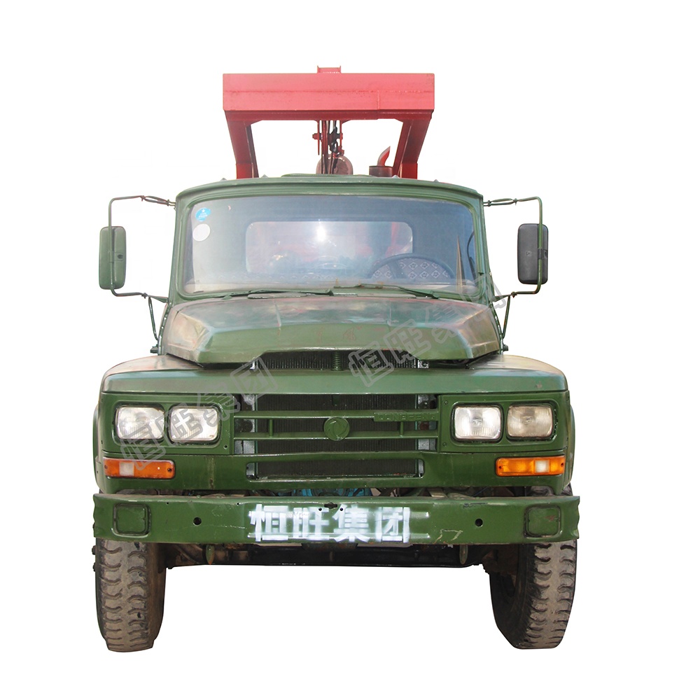 hydraulic tractor mounted water well drilling rig