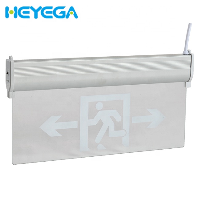 Preferential price fireproof emergency exit sign light for safety