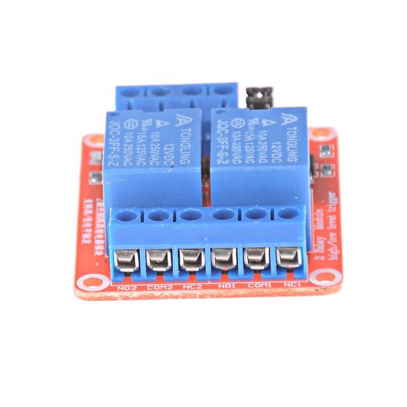 AVR DSP Electronic 12V 2 Channel Relay Module 12V 2-Channel Relay Module Shield for