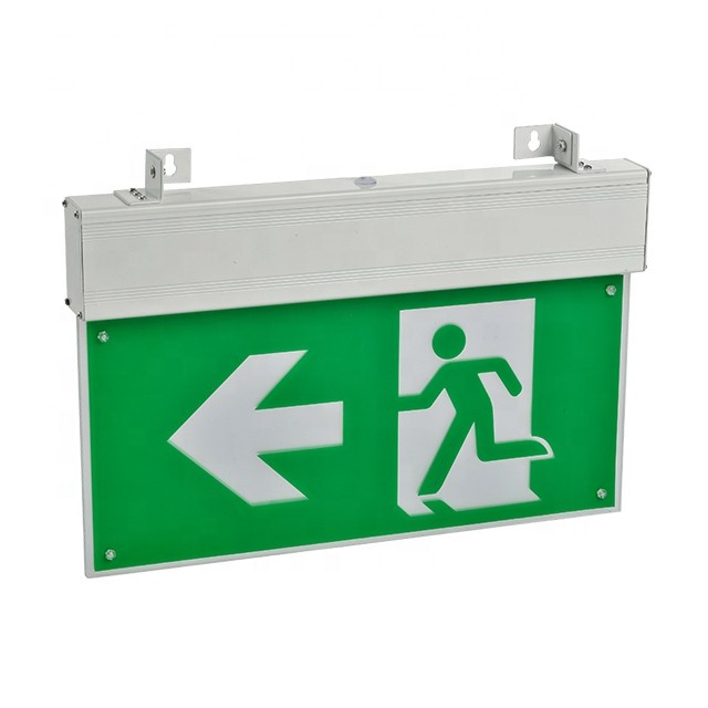 rechargeable led emergency light  with  emergency exit box