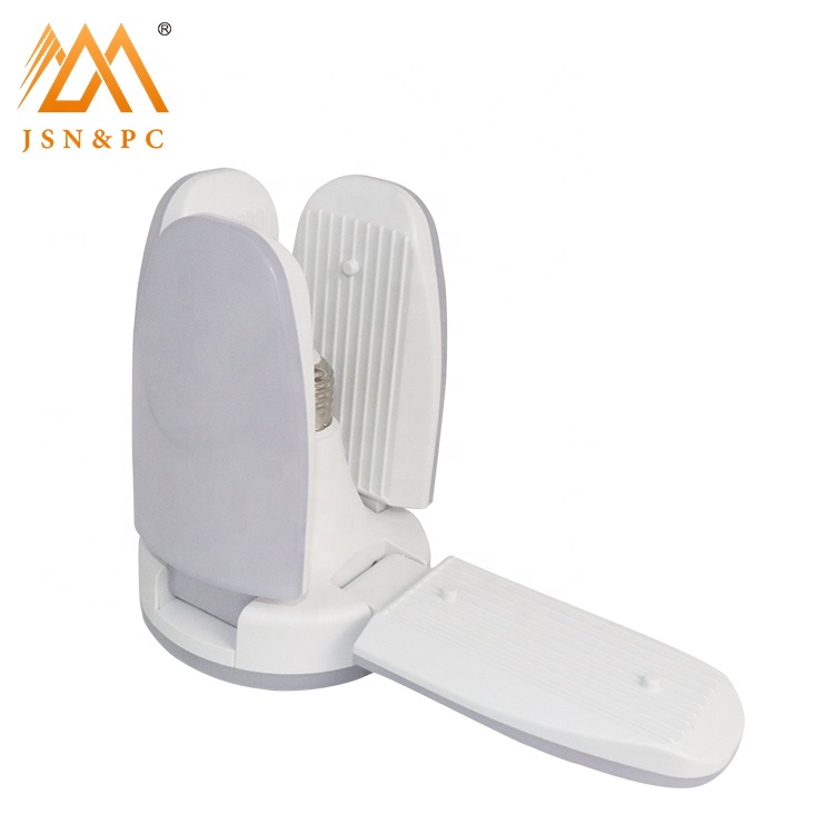 High brightness E27/B22 foldable LED blade bulb light 60w