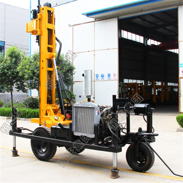 Truck mounted water well drilling rig/work with air compressor or mud pump
