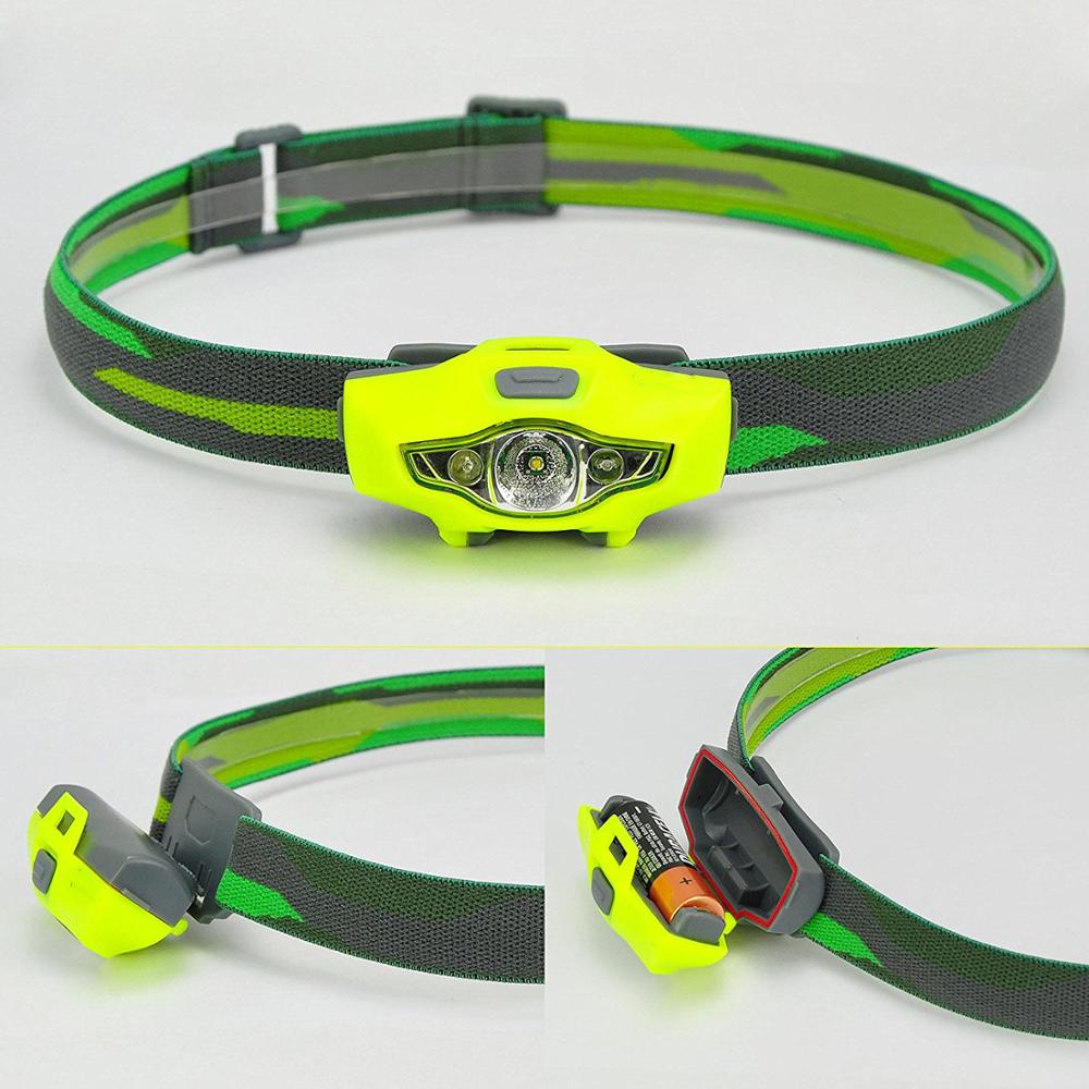 AA*1 R5 CR led ultra bright waterproof headlamp / trail head lamp