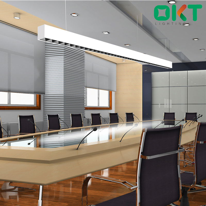 unique lighting design suspended led linear illumination lighting fixture