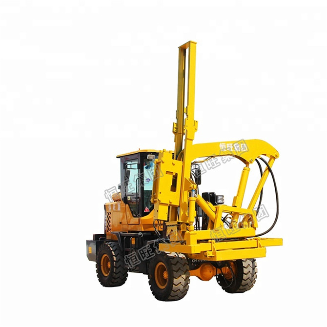Cheap truck mounted sheet pile driver for sale