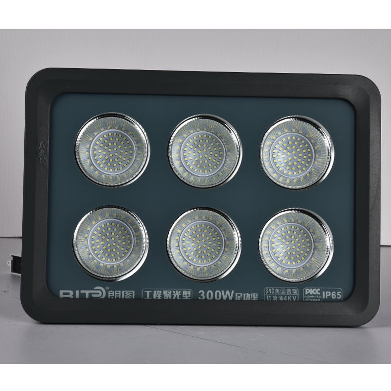 IP65 Aluminium Billboards High Lumens High Focus Work Led Lights 300W Outdoor Led Flood Light