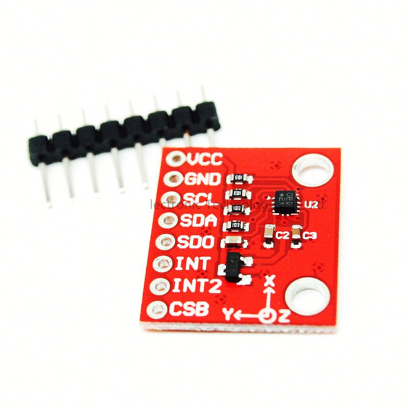 BMA222 three axis low g acceleration sensor triaxial gravity sensor module