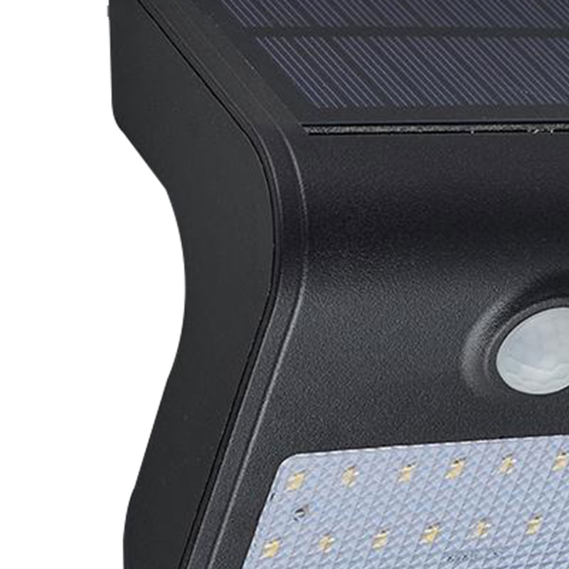 China supplier IP65 waterproof motion sensor battery power energy smart lamp 24 led solar wall light for garden