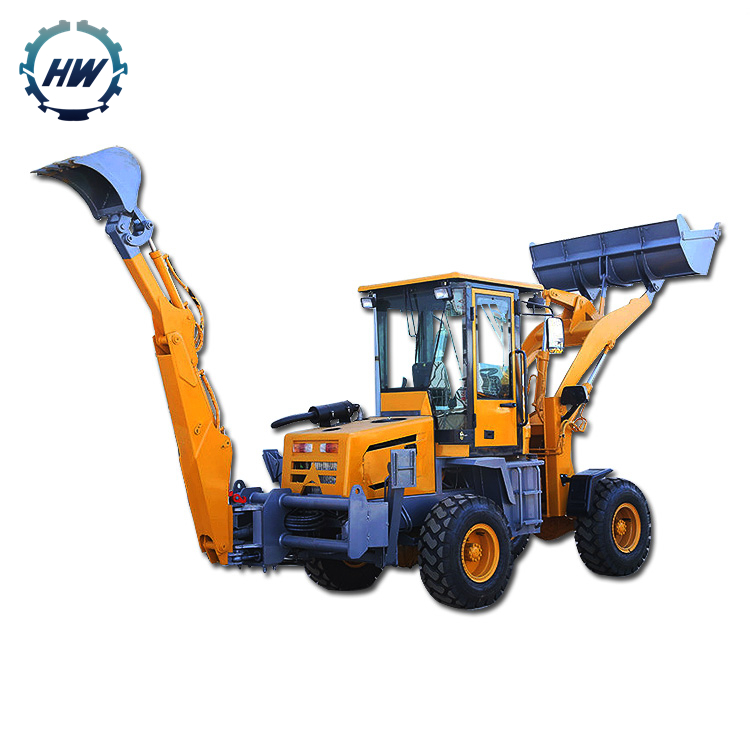 Construction Equipment 1cbm Bucket Small Backhoe Loader