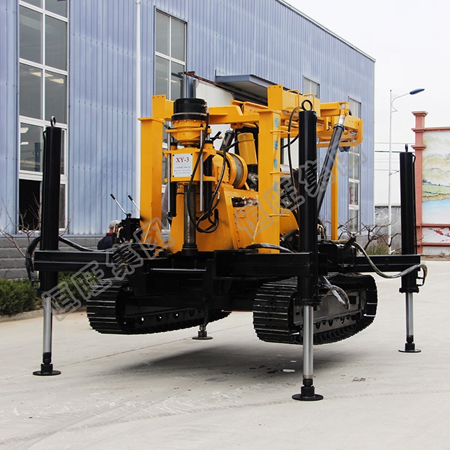 Wells  hydraulic borehole drilling machine rig