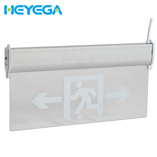 Hot sale CE rechargeable emergency led exit sign