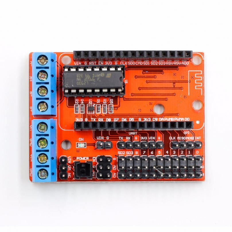 Motor Shield Board L293D for ESP-12E from ESP8266 esp 12E kit diy rc toy wifi rc smart car remote control