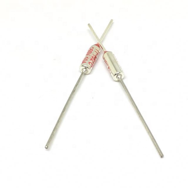 RY Micro thermal fuse 10A250V 180 185 192 210 216 230 240 65 85 92 Degrees Mini temp fuse metal shell Thermal Cutoff