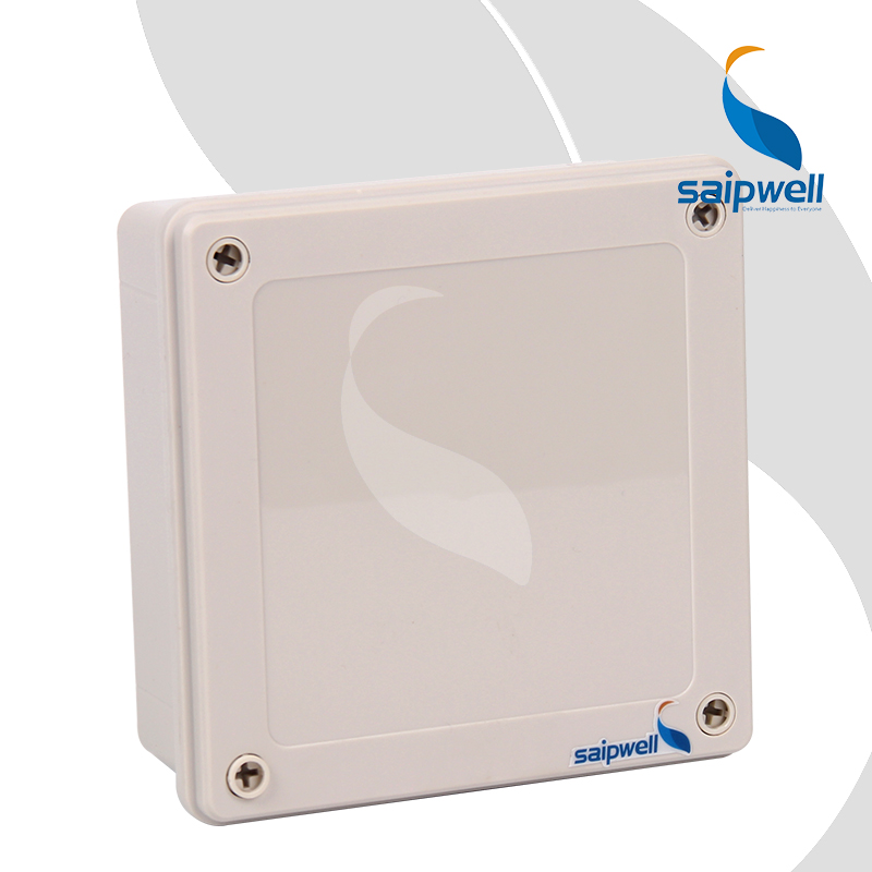 SP-02-161660 160*160*60 CE Square Project Box IP65 ABS Waterproof Saip Saipwell Box Electronic Enclosure Plastic
