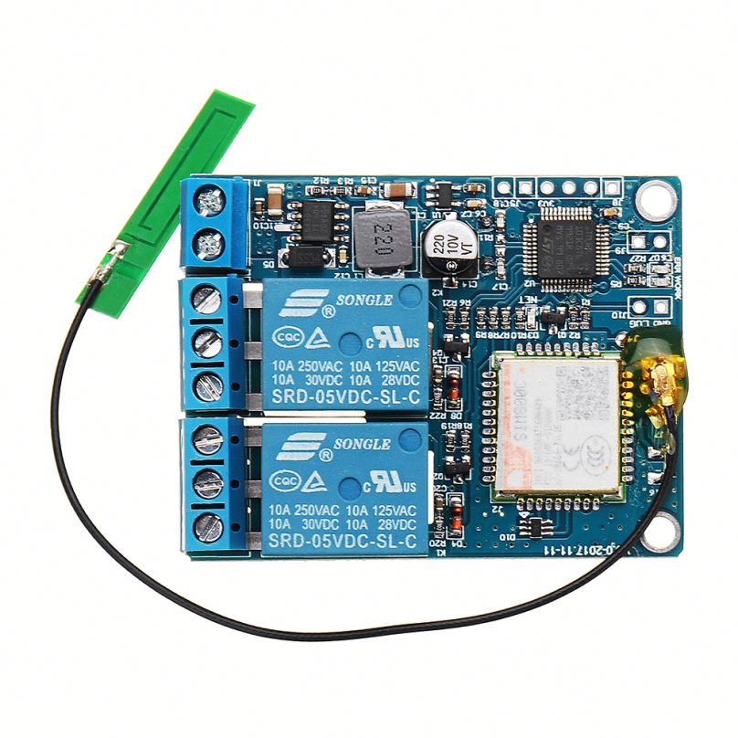 UNV-GSM-2C-SMS&CALL Controller Remote Control Switch For Pump Control Cabinet Server Restart Relay Control Board Module