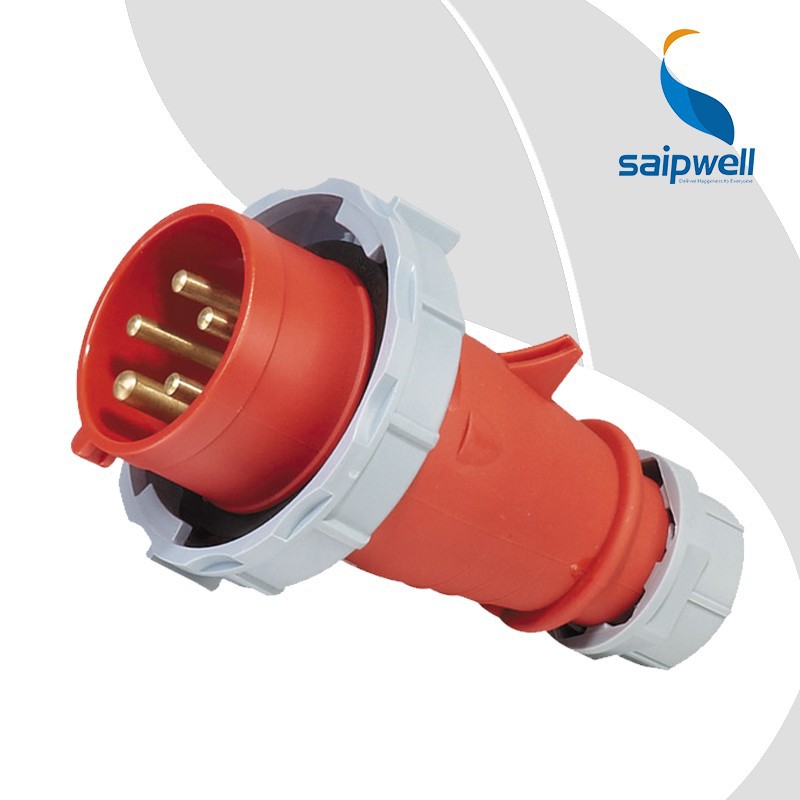SAIPWELL Industrial SP288 Ship Hot Sale Construction IP67 High Quality 5 Pin Plug and Socket