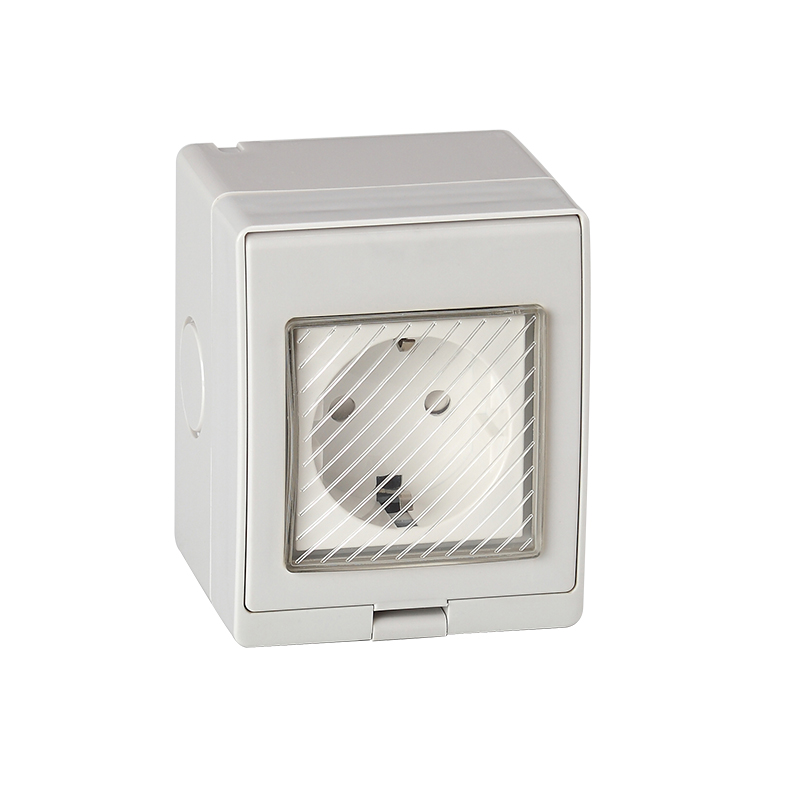 IP55 Hot Sale Wall Mounting Waterproof Switch Socket
