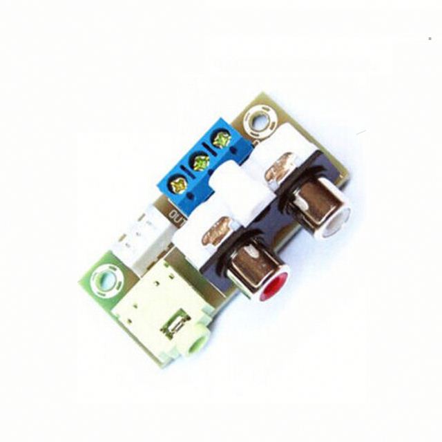 Audio Switch Board RCA 3.5mm Audio Input Block For Amplifier