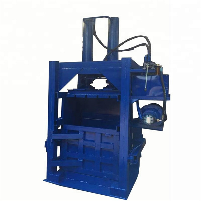 Cheap 10T pressure single cylinder small press baling machine factory price