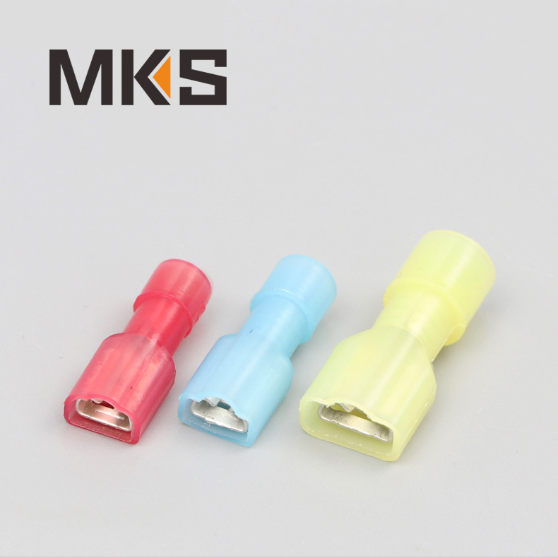 good quality female heat shrink butt connectors crimp terminal male spade