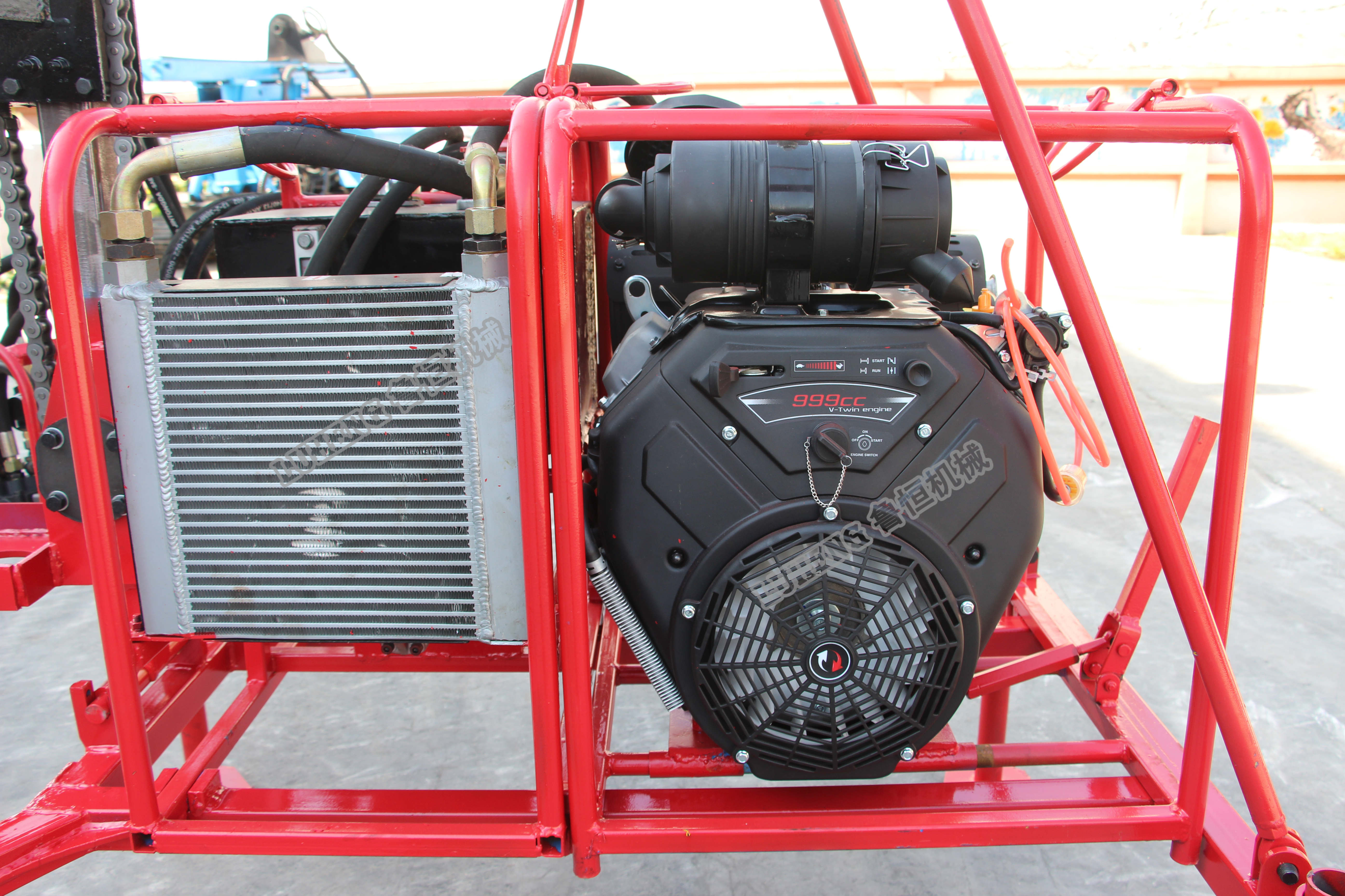 Air power hammer head Drilling rig drill 30m depth Rock