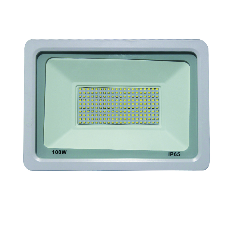 New Waterproof IP65 White House Aluminium Warehouse Indoor Outdoor Lighting 100 Watt Led Flood Light