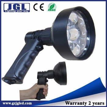cree 27w led handheld spotlight, heavy duty spotlight, emergency work light