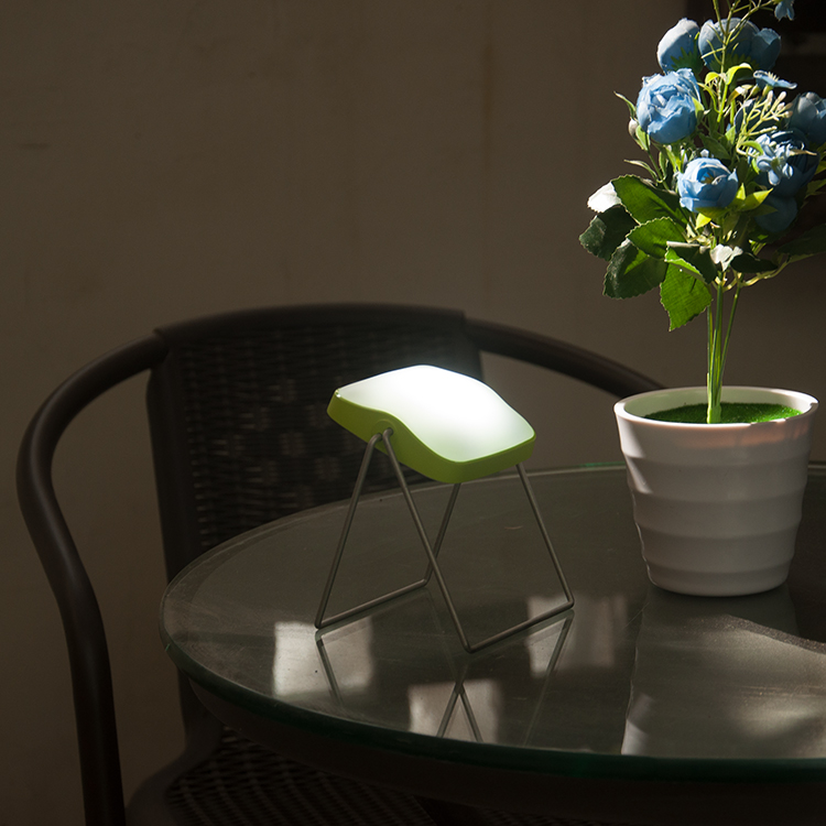 Portable led solar panel powered rechargeable emergency camping lantern lamp light tent lights